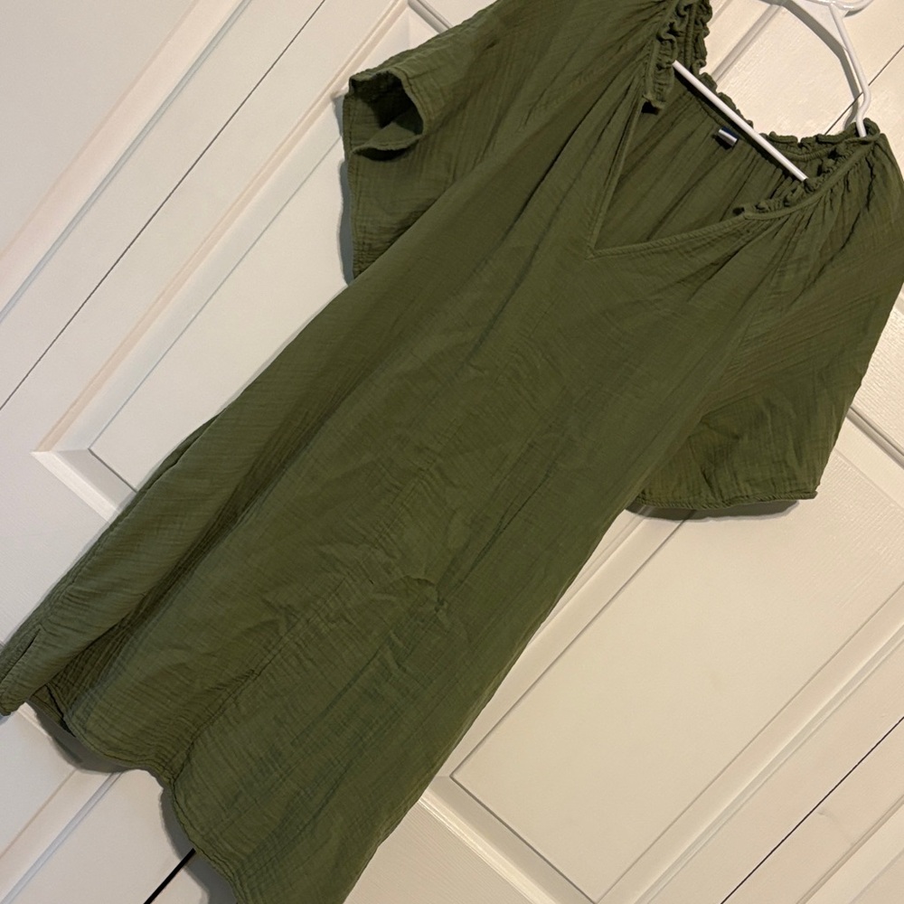 Old Navy Olive Mini Dress
